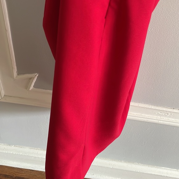 Fuchsia Cut out Back zip dress - Picture 6 of 7